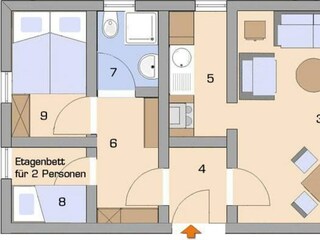 Ferienhaus Damp Grundriss 17