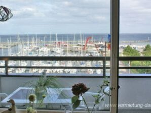 Traumblick auf Hafen und Ostsee - mit Waschmaschine