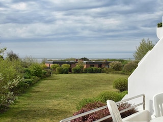 Der Ausblick der Wohnung 18 im Haus Halligblick!