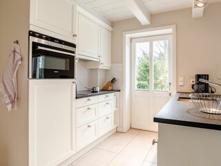 Die Küchenausstattung ist vielfältig.