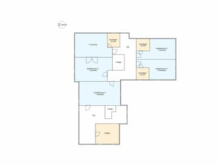 Obergeschoss. Dachschrägen sind kein Bestandteil der Grundrisszeichnung.