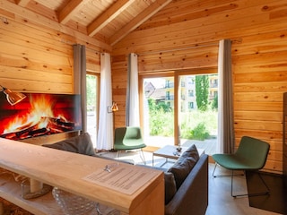 Wohn-/Essbereich mit offener Küche