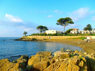Der Strand von St. Aygulf
