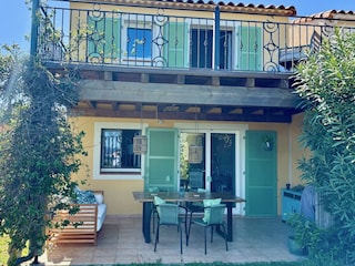 the rear site of the house