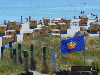 Badestrand direkt vor dem Haus