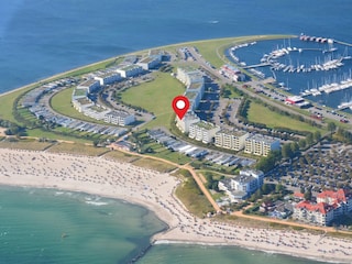 Strand-Apartment SONNENDECK - im Meer mittendrin!