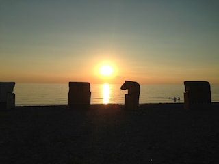 Sonnenuntergang am Bojendorfer Strand
