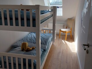 Schlafzimmer 2,  Hochbett