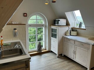 Wohn-/Essbereich mit offener Küche