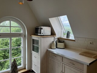 Wohn-/Essbereich mit offener Küche