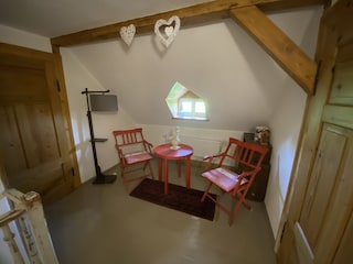 Lese-Ecke im Flur 1.OG