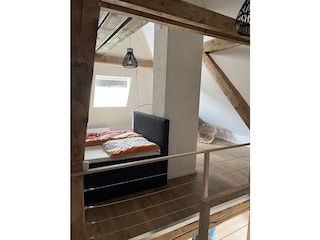 Spitzboden Boxspringbett 140x200