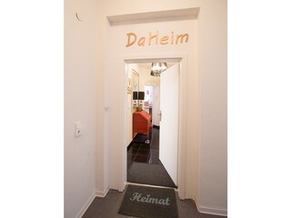 The entrance