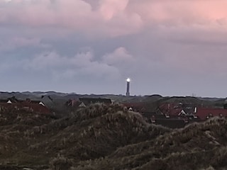 Leuchtturm in der Abenddämmerung