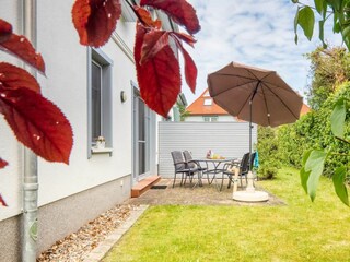 Blick auf die Terrasse