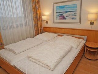 Schalfzimmer I: mit Doppelbett