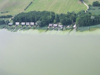 Lage des Hauses am Malchiner See
