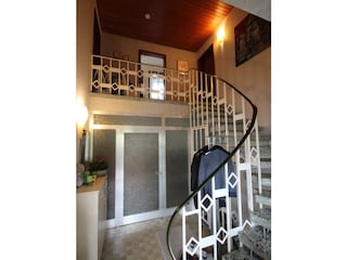 Treppenaufgang zur Ferienwohnung