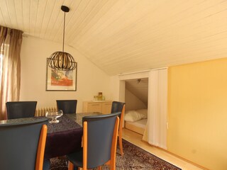 Esszimmer und Schlafnische