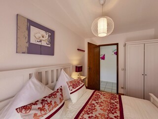 Schlafzimmer 2 mit franz,. Doppelbett