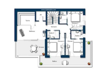 Holiday park Neukirchen am Großvenediger Floor Plan 52
