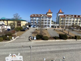 Blick vom Wohnzimmer