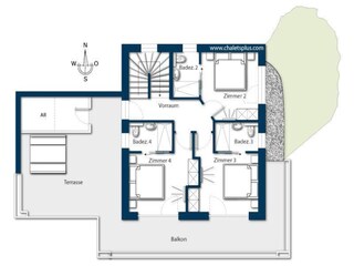 Parco vacanze Neukirchen am Großvenediger Pianta del piano 56