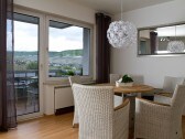 Dining nook with panoramic view