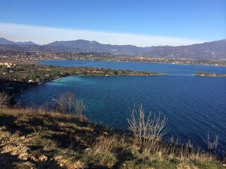 View from the hiking trails