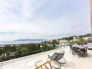 Apartment Penthouse with Pool and Sea View - Vallauris - image1