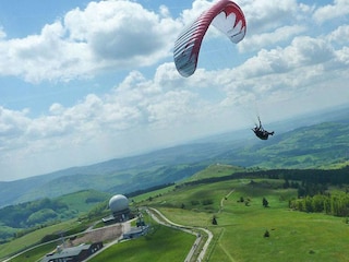 Gleitschirmflieger Wasserkuppe