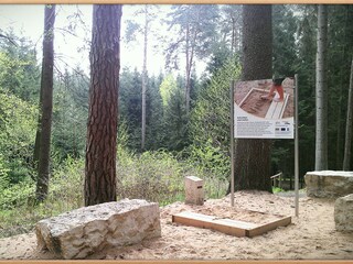 Ruheplatz ab Barfußpfad bei Stockheim