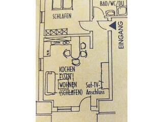 Grundriss "Vogelnest"