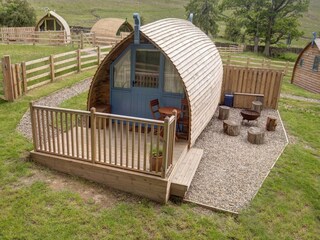 Chalet Hexham Grabación al aire libre 6