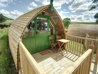 Chalet Hexham Grabación al aire libre 2