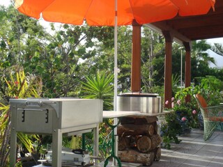 Finca Alcalá: Grill Bar-Terrasse