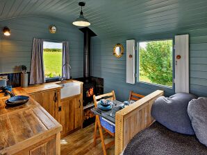 Chalet Shepherd's Hut on Llŷn Peninsula by Private Lake - Pwllheli - image1