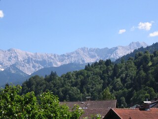 Blick vom Balkon