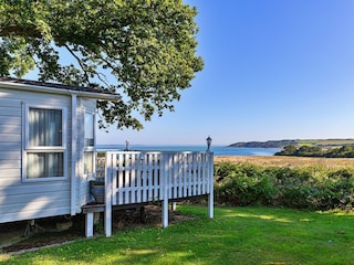 Ferienhaus Milford-on-Sea Außenaufnahme 2