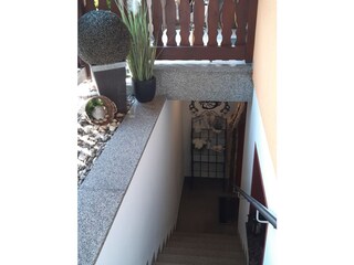 Eingang Souterrainwohnung