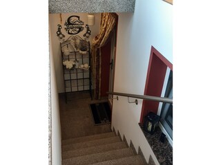Eingang Souterrainwohnung