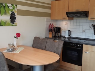 Küchenbereich Parterrewohnung