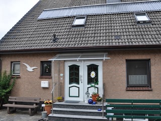 Der Eingang zu Ihrer Ferienwohnung