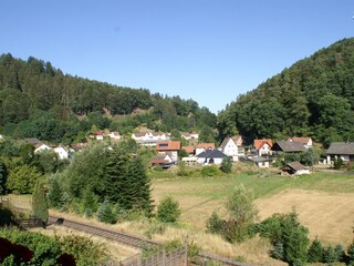 Panoramablick von der Ferienwohnung