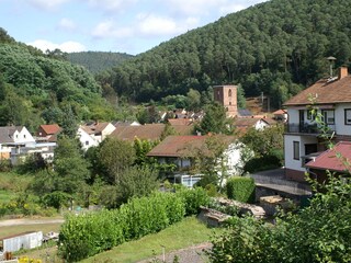 Aussicht vom Balkon