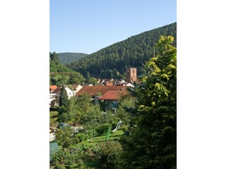 Panoramablick von der Ferienwohnung