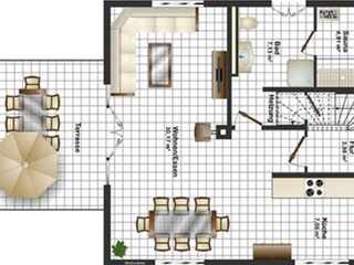 Casa de vacaciones Rerik Plano de planta 21