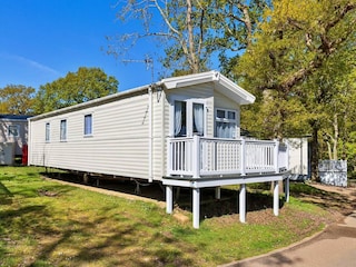 Wohnwagen Milford-on-Sea Außenaufnahme 6