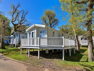 Wohnwagen Milford-on-Sea Außenaufnahme 7