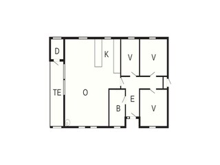 Maison de vacances Juelsminde Plan d'étage 36